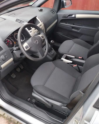 Opel Zafira cena 16900 przebieg: 189000, rok produkcji 2009 z Piotrków Trybunalski małe 56